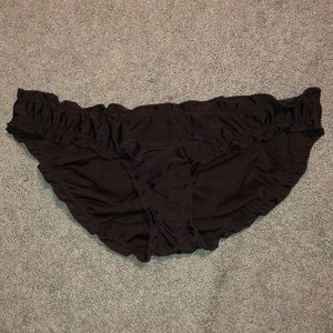 Black bikini bottoms
